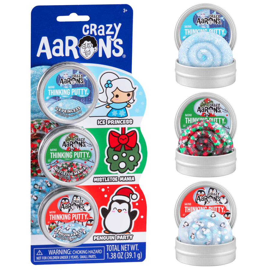 Christmas 2" Fidget Three Pack B3